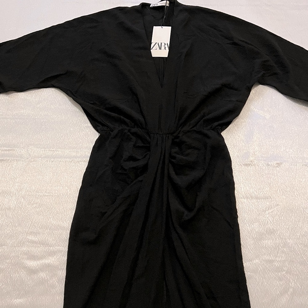 Black maxi dress